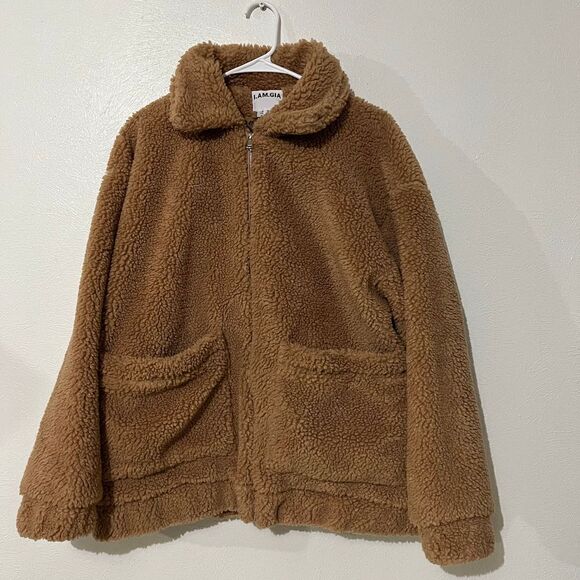 I.AM.GIA Oversized Teddy Sherpa Jacket Size S - Picture 3 of 10